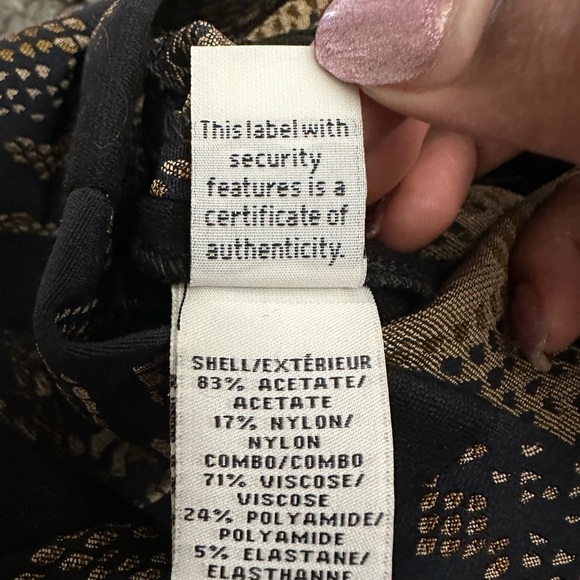 Diane Von Furstenburg mob wife corpcore Marta’ snakeskin pencil skirt - Picture 8 of 8